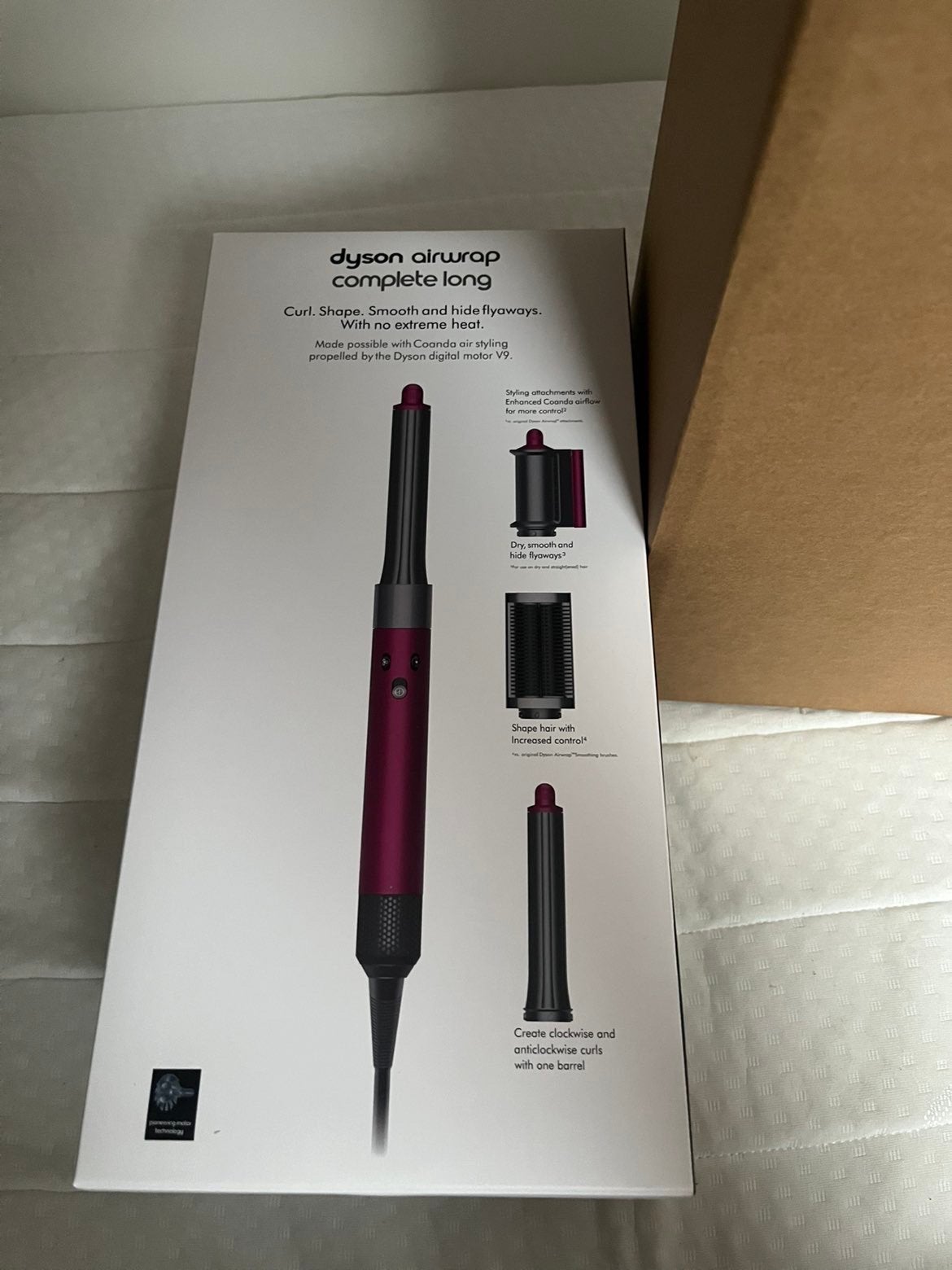 Dyson airwrap clomplete long roze, Sieraden, Tassen en Uiterlijk, Uiterlijk | Haarverzorging, Ophalen of Verzenden, Nieuw, Krultang of Stijltang