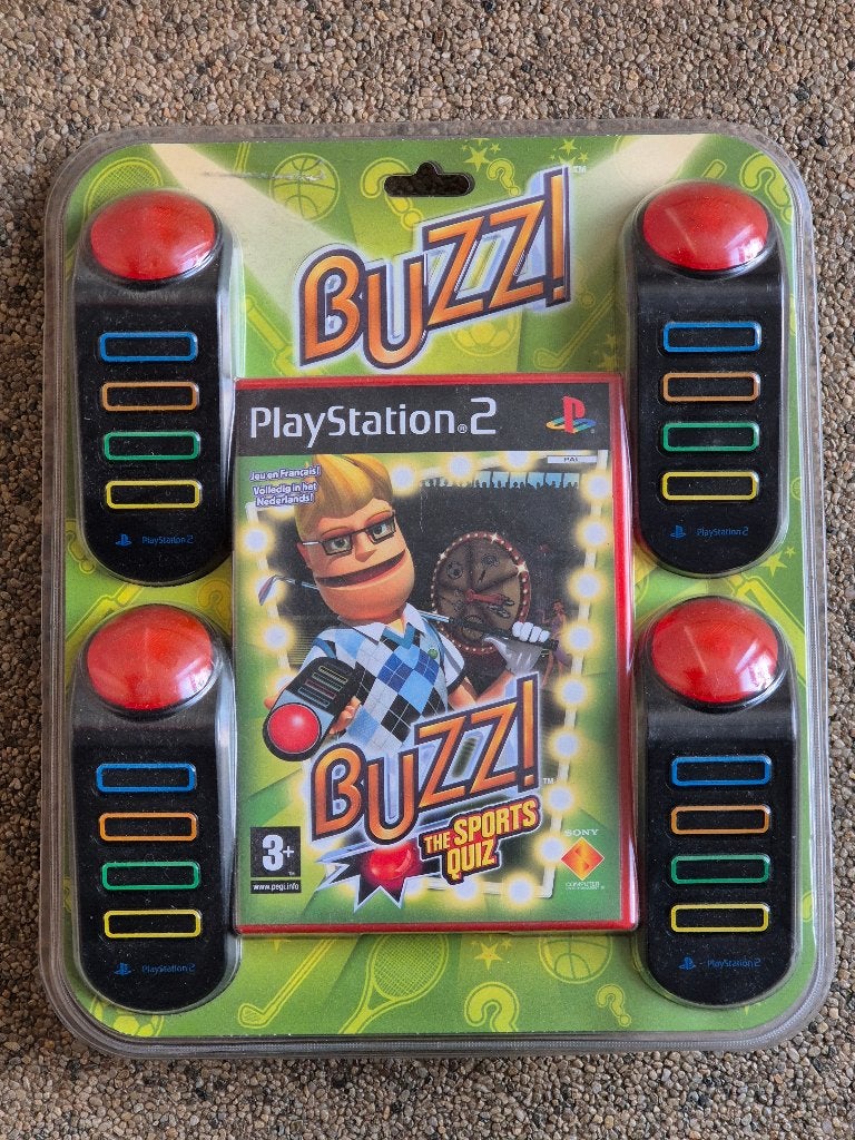 BUZZ sports quiz NEW blister NEW, 1 speler, Nieuw, Ophalen of Verzenden, Vanaf 3 jaar