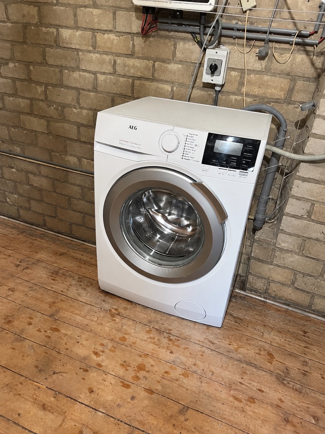 AEG L6FBNR1 Wasmachine 8kg, 1600 toeren, Witgoed en Apparatuur, Ophalen, Minder dan 85 cm, 8 tot 10 kg, 1600 toeren of meer