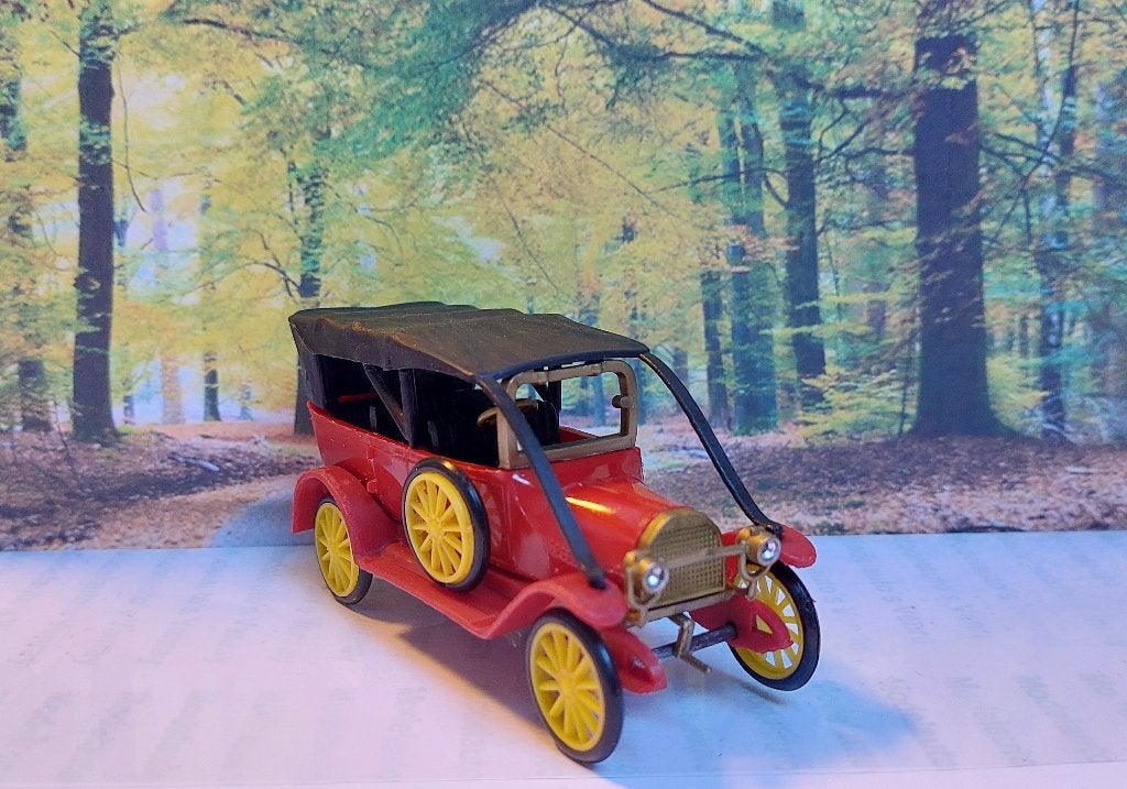 1:45 Fiat Model 4; Torpedo 1911; Joker/Politoys APS, Ophalen of Verzenden, Gebruikt, Auto, Overige merken