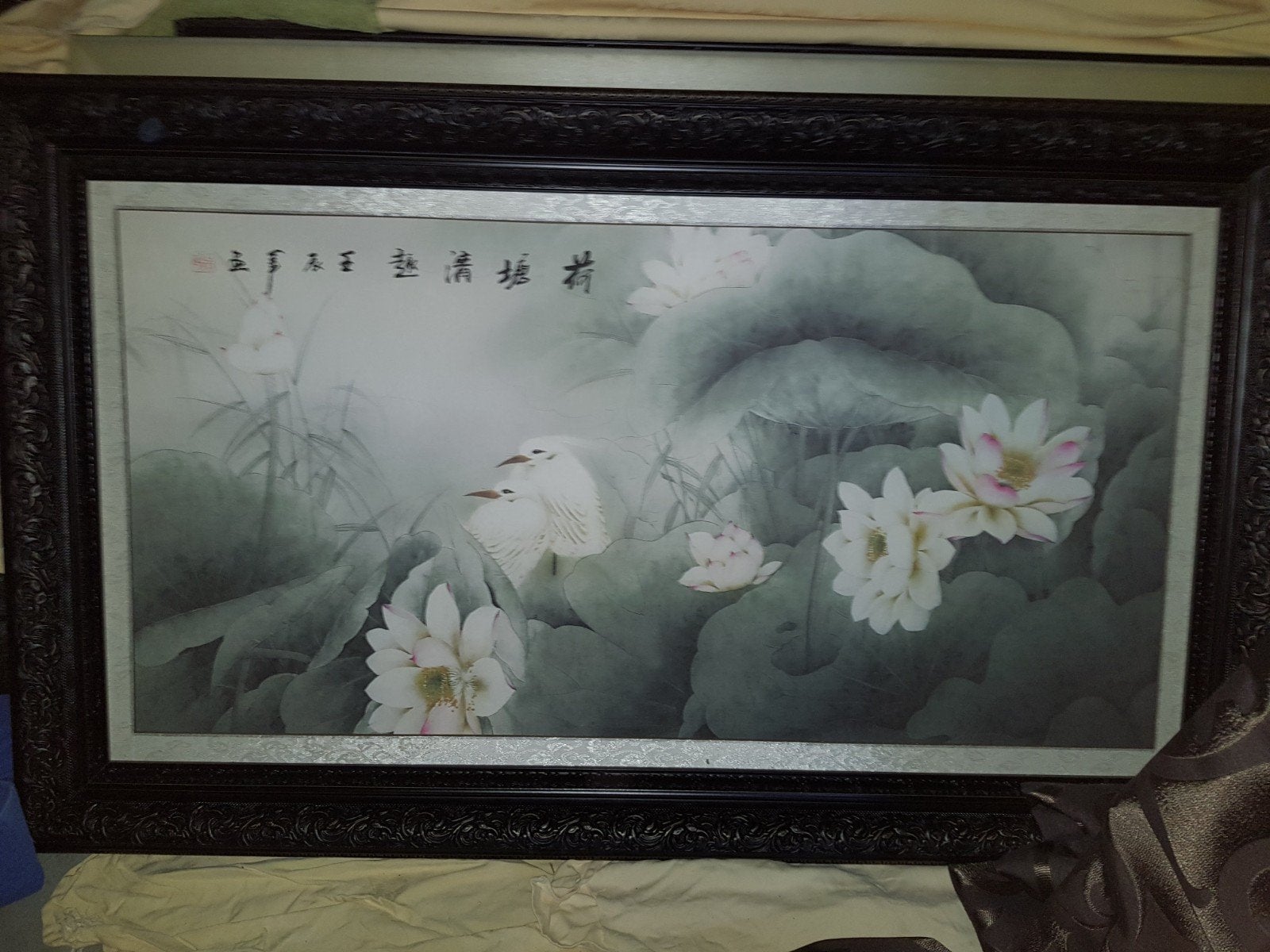 Set van 8.Chinese schilderijen met vogels en bloemen, Antiek en Kunst, Kunst | Schilderijen | Klassiek, Overige stijlen, Aquarel