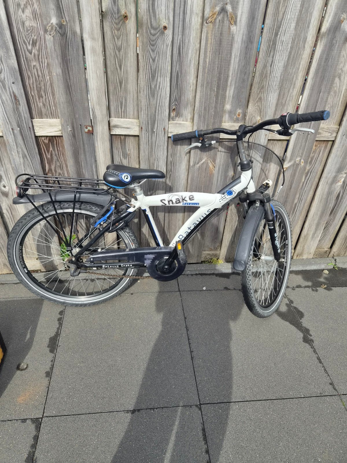Batavus Snake kinderfiets 24 inch, 3 versnellingen, Ophalen, Terugtraprem, Gebruikt, Versnellingen