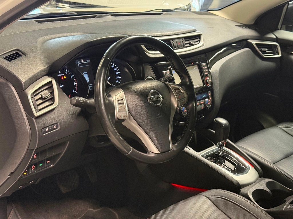 Nissan Qashqai 1.2 Tekna Automaat|360.Camera|Pano|Leder|, Auto's, Nissan, Euro 5, Gebruikt, 4 cilinders, 116 pk