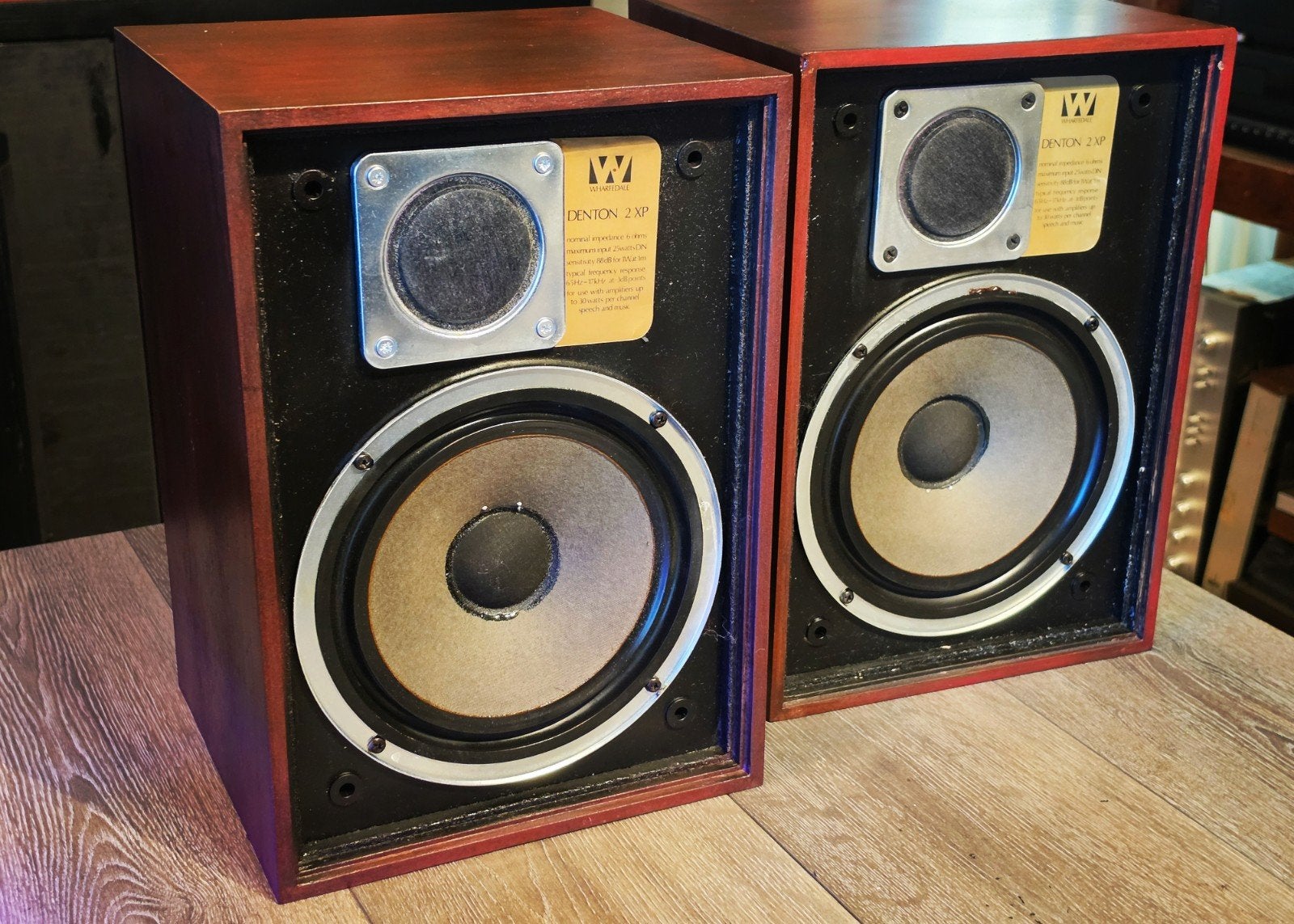 WHARFEDALE DENTON 2 XP • GARANTIE • VINTAGE KWALITEIT, Overige merken, Wharfedale UK, Refurbished, Ophalen of Verzenden