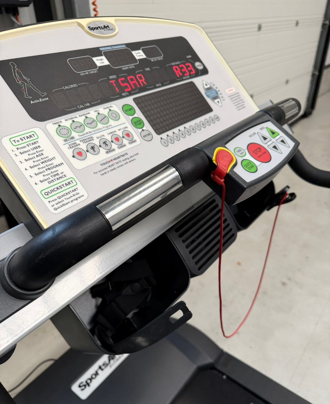 SPORTSART TR33 Loopband - Prof. TECHNOGYM, Sport en Fitness, Ophalen of Verzenden, Zo goed als nieuw, Benen, Overige typen