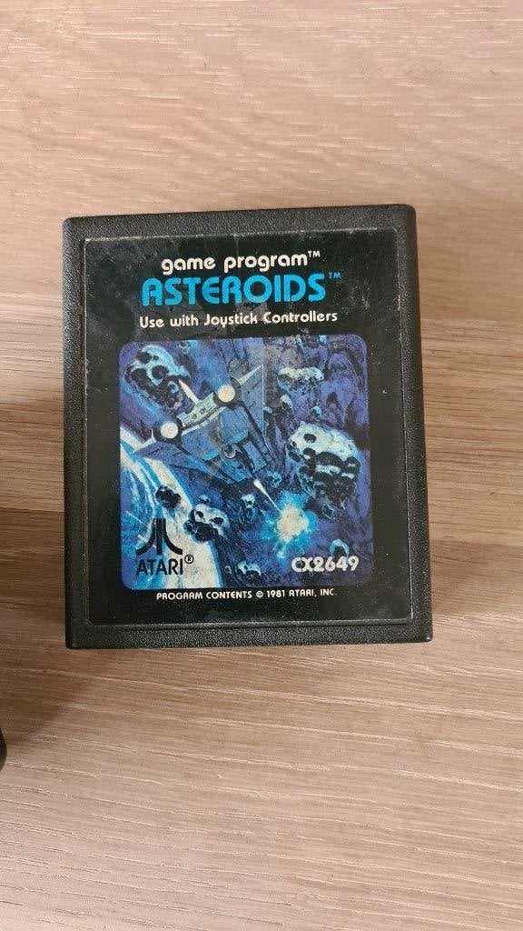 Atari 2600 Astroids CX2649, 1 speler, Ophalen of Verzenden, Zo goed als nieuw, Atari 2600