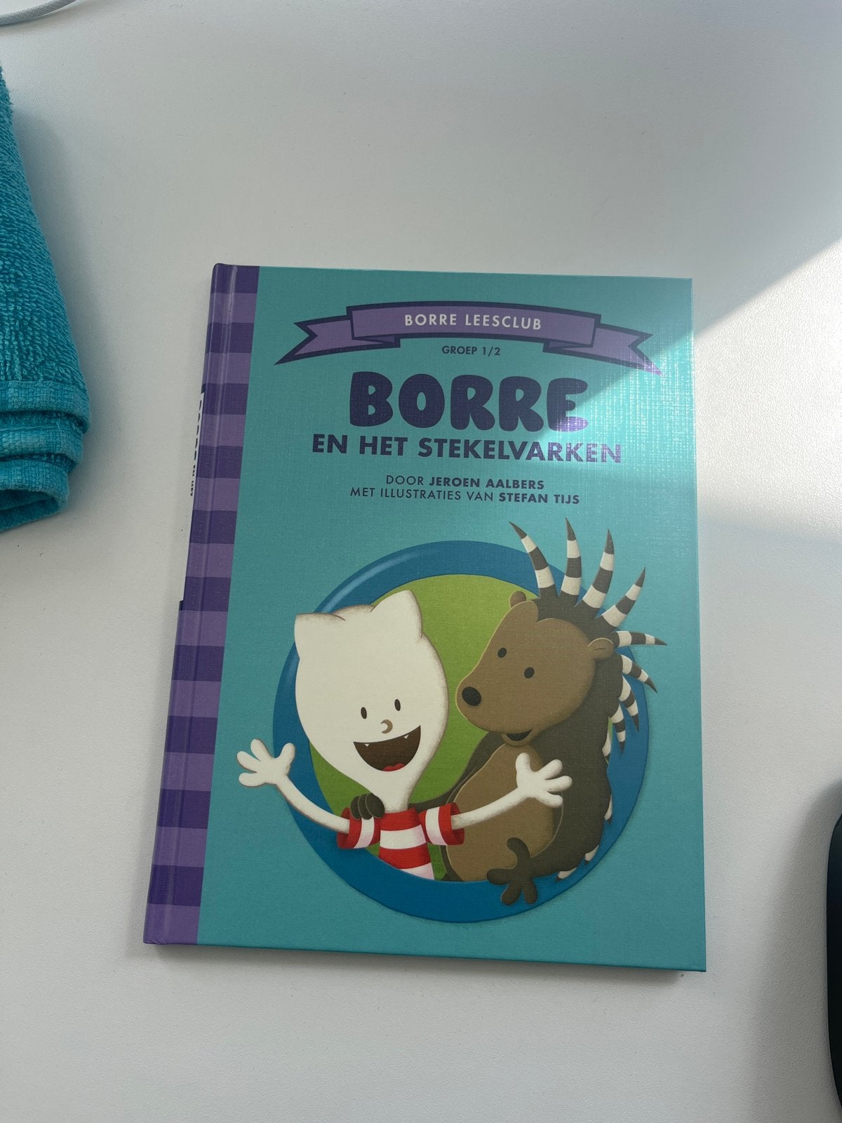 Borre en het stekelvarken - Borre Leesclub Groep 1/2, Boeken, Ophalen of Verzenden, Gelezen, Fictie algemeen