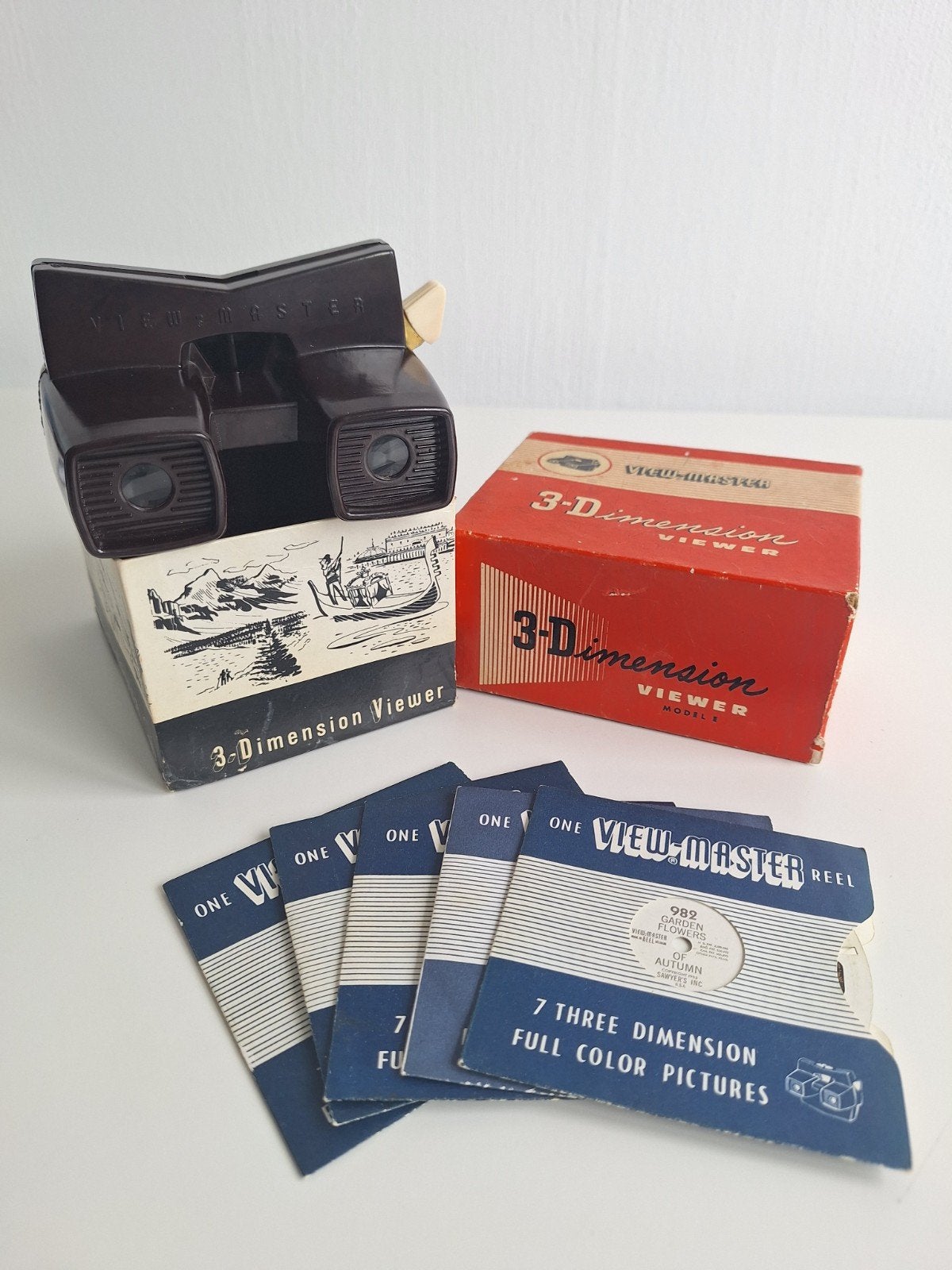 Schitterende Vintage View-Master Model E | Bakeliet | Met Or, Ophalen