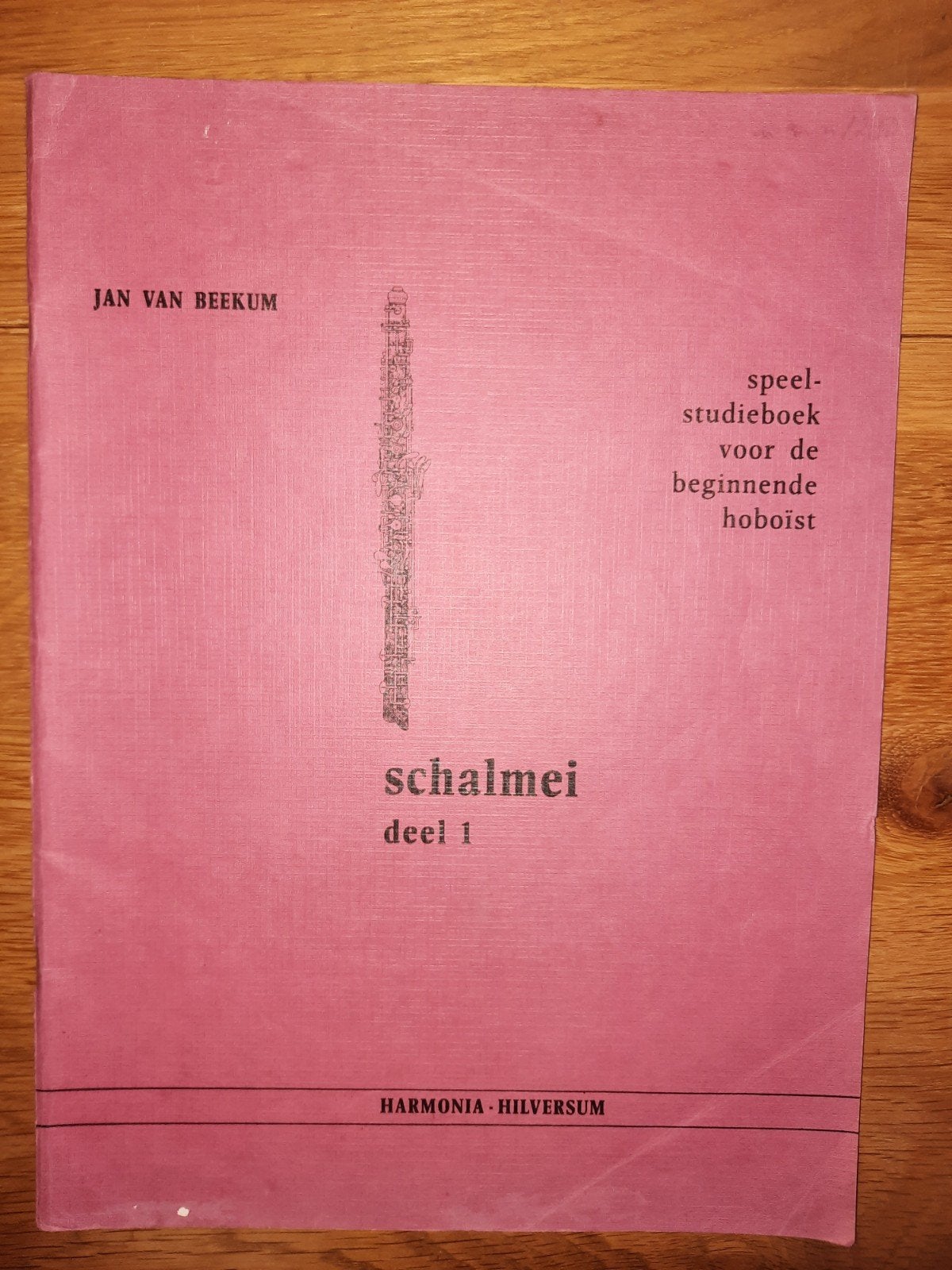 Lesboek-speel-studieboek hobo: schalmei 1-jan van beekum, Muziek en Instrumenten, Bladmuziek, Ophalen of Verzenden, Gebruikt, Les of Cursus
