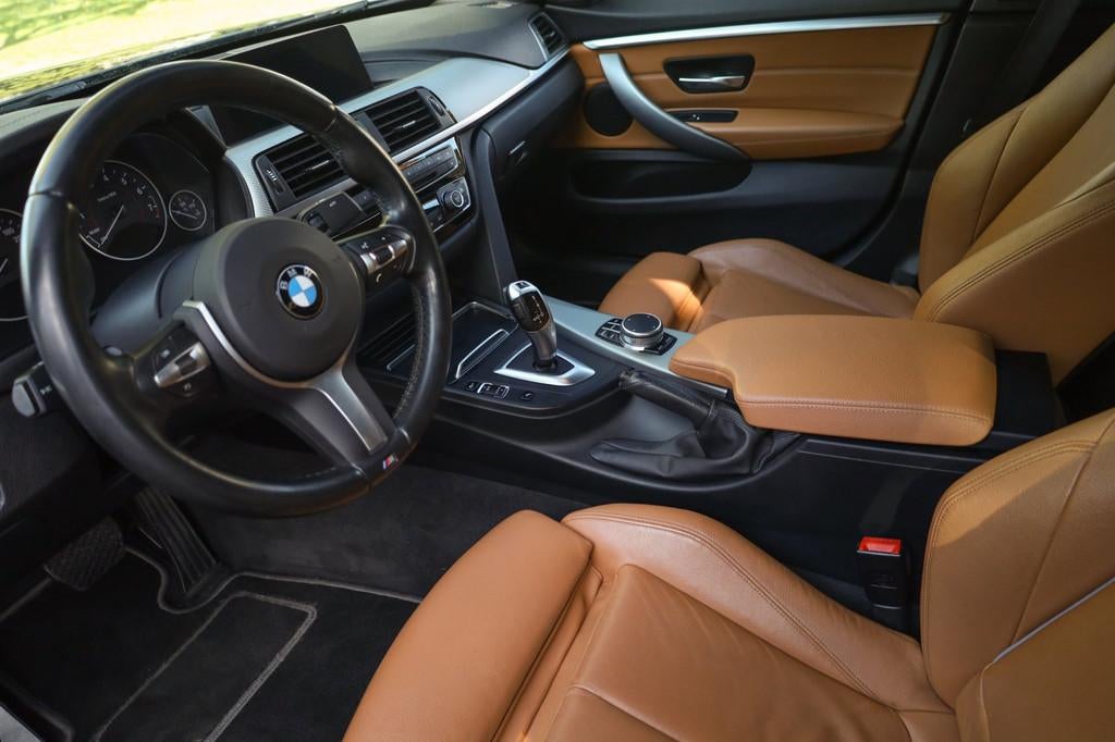 BMW 4-serie Gran Coupé 418i High Executive Aut. | M-Pakket, Auto's, BMW, Automaat, Gebruikt, Euro 6, 3 cilinders