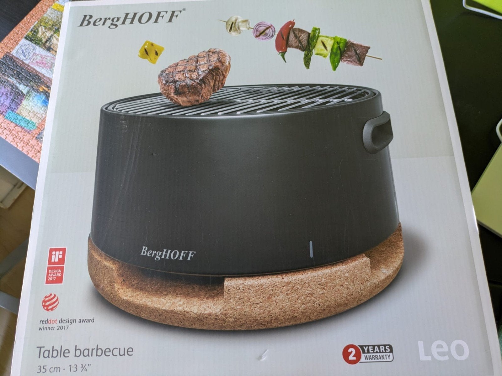 Tafel barbeque, Ophalen, Nieuw