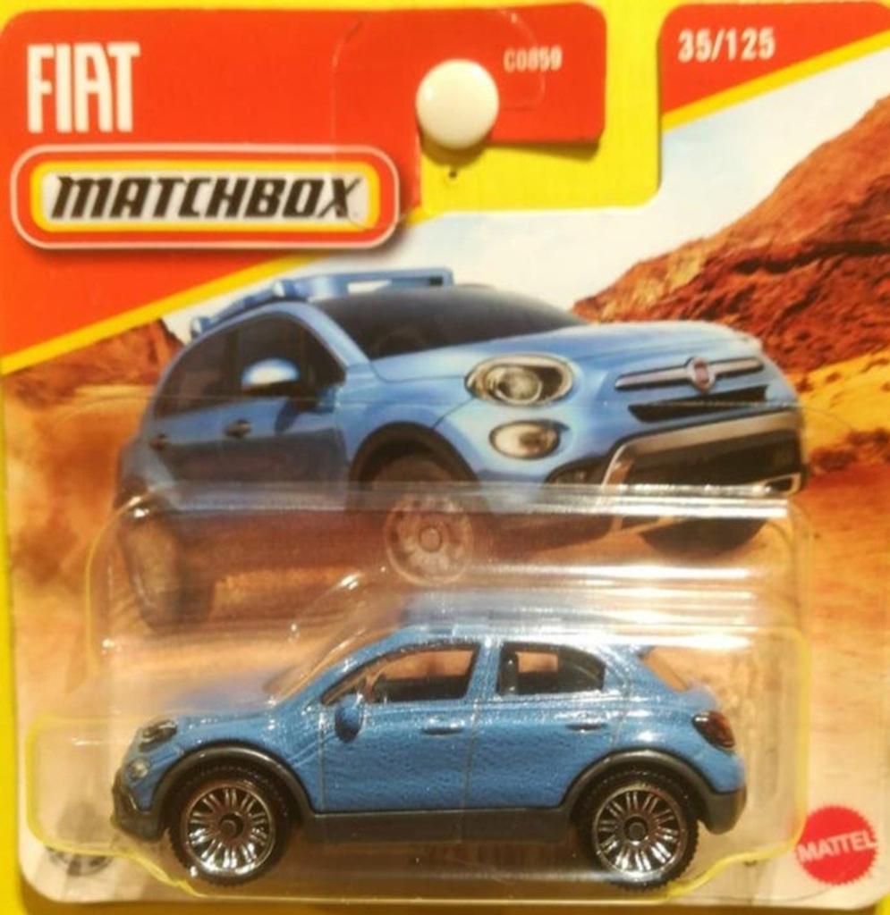 2016 Fiat 500X Matchbox 35/125 2025, Ophalen of Verzenden, Nieuw, Auto