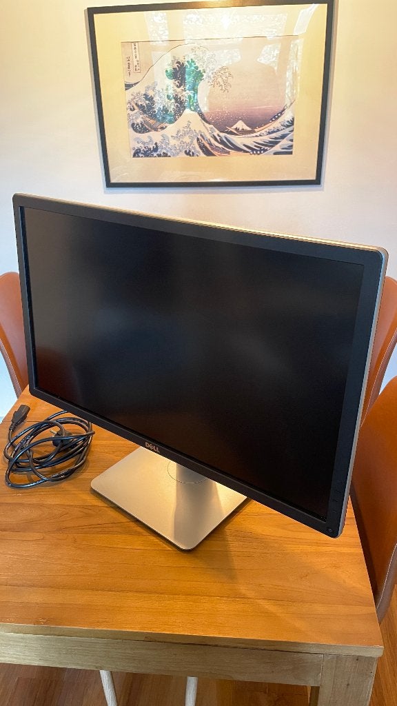 Dell P2715Q 27-inch 4K IPS Monitor, Gebruikt, IPS, In hoogte verstelbaar, Ultra HD (4K)