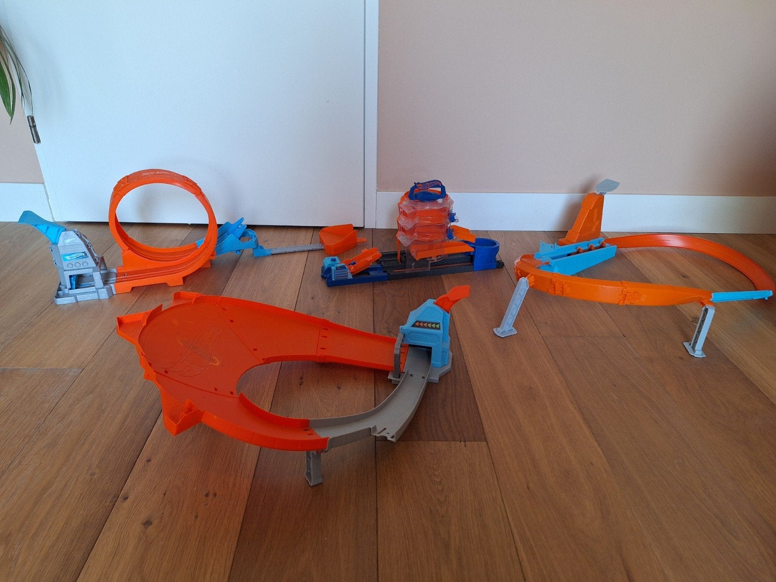 Hot Wheels racebanen, Ophalen, Zo goed als nieuw, Handmatig, Hot Wheels
