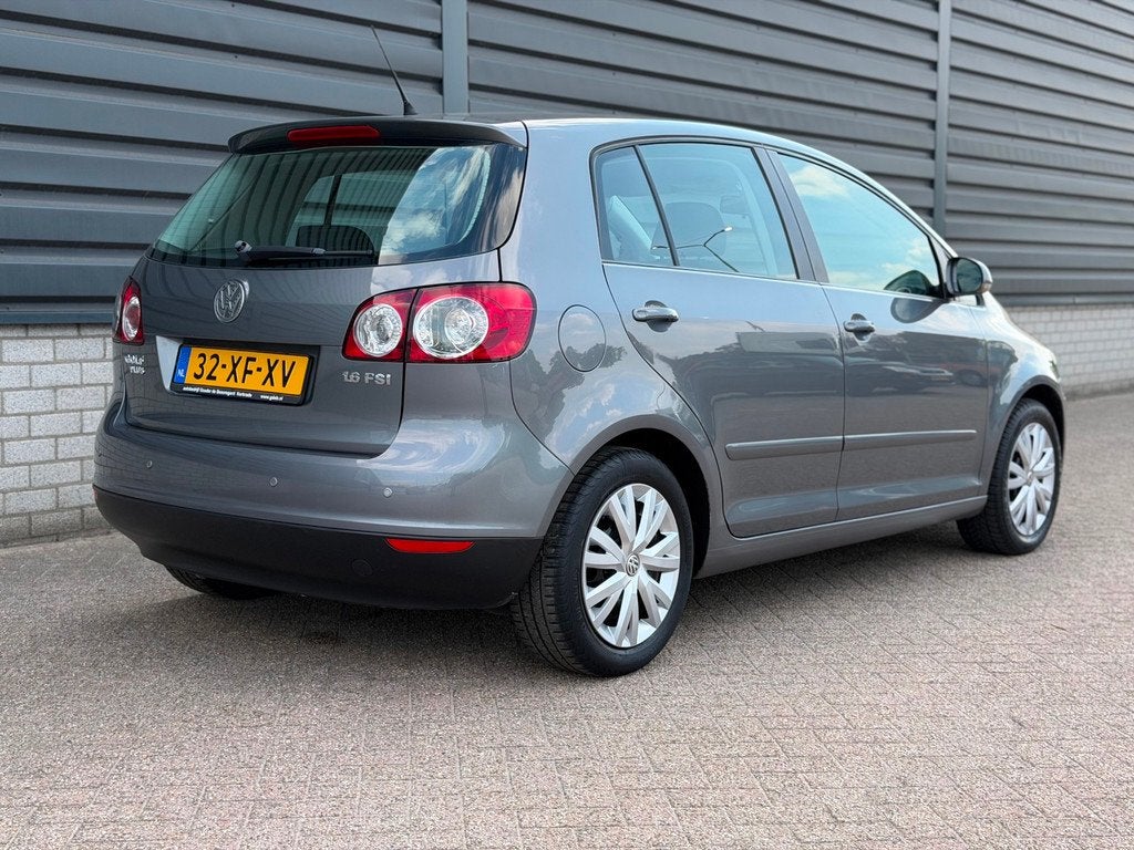 Volkswagen Golf Plus 1.6 FSI Optive 3 Automaat PDC Cruise Ai, Auto's, Volkswagen, Stof, Gebruikt, Zwart, 4 cilinders