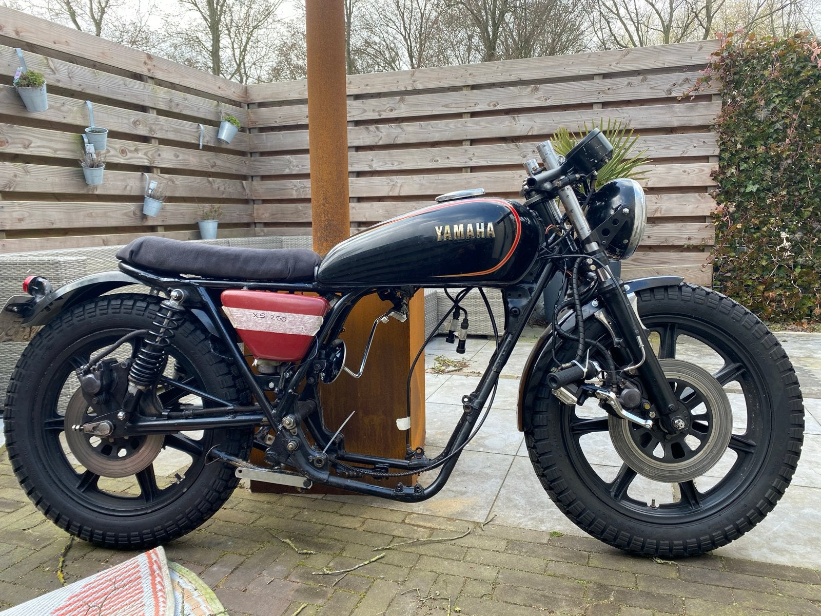Yamaha XS 500 Cafe Racer project, Motoren, Motoren | Yamaha, 2 cilinders, Gebruikt, Particulier, Overig