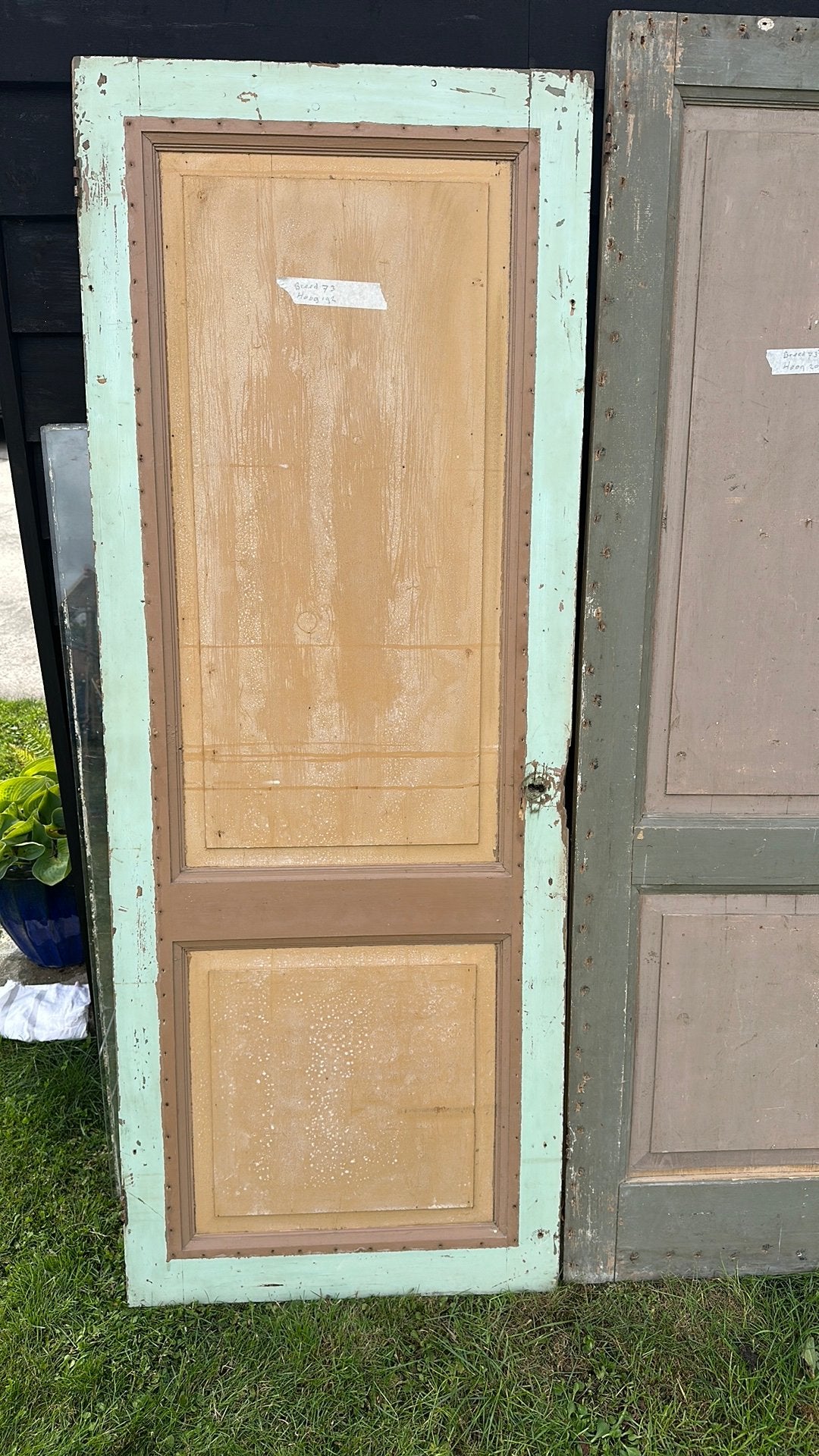 Oude deurtjes, Ophalen, Gebruikt, Minder dan 80 cm, Binnendeur