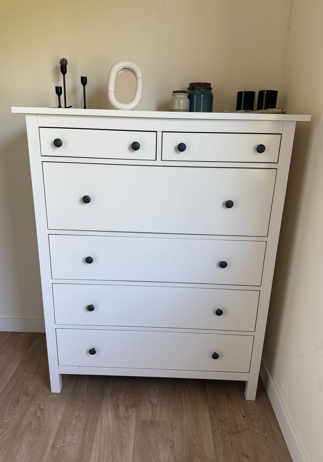 IKEA Hemnes ladekast, Huis en Inrichting, Kasten | Ladekasten, Ophalen, Gebruikt, 5 laden of meer, 100 tot 150 cm