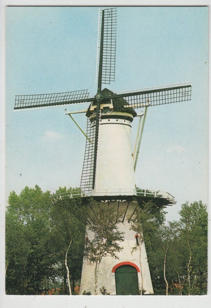 Tholen Molen De Hoop Korenmolen Ongelopen, Verzenden, 1980 tot heden, Ongelopen, Zeeland