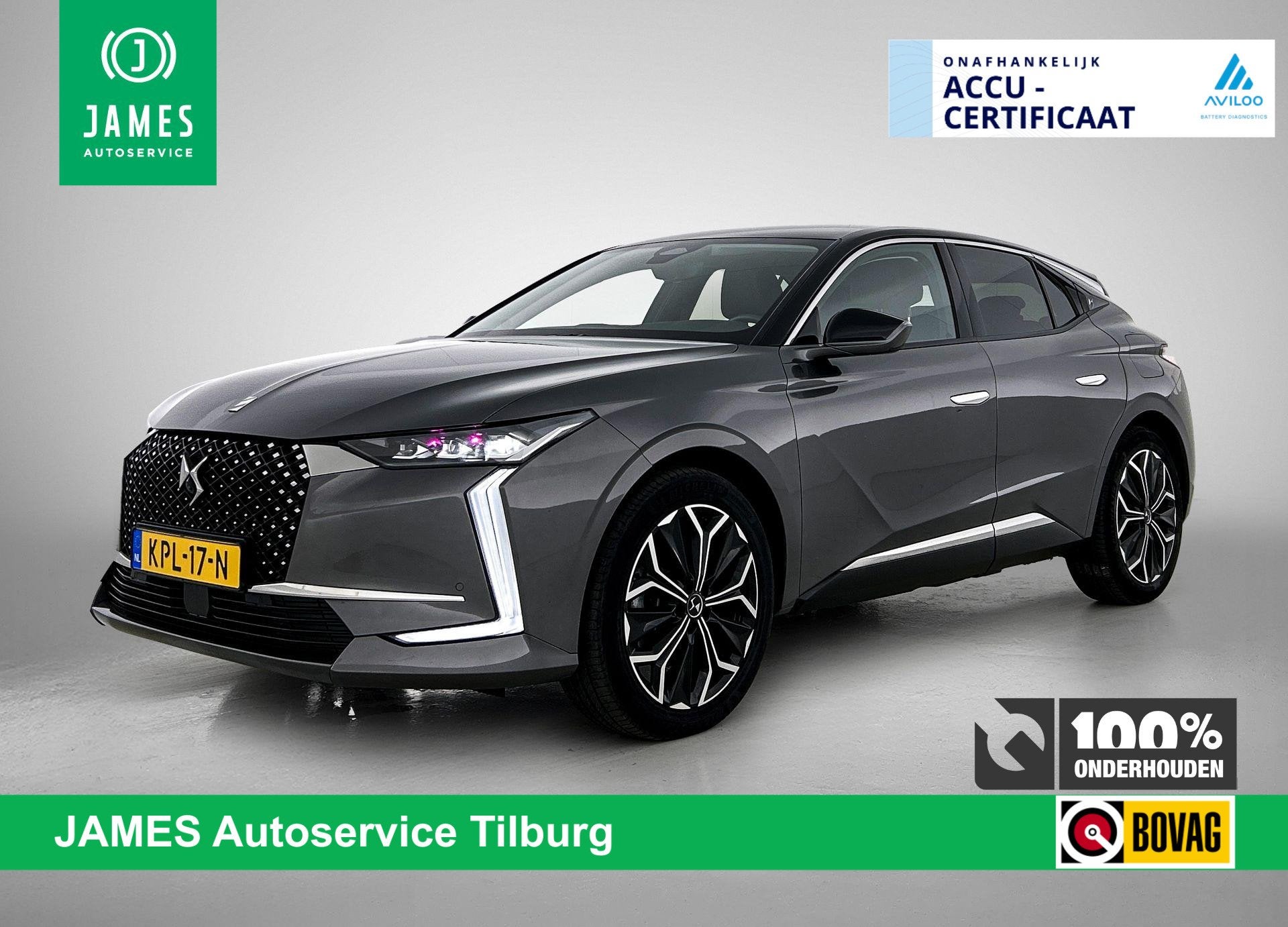 DS 4 E-Tense Rivoli PHEV 360-CAMERA | HEAD-UP | LEER | EL-ST, Auto's, DS, Gebruikt, Euro 6, 4 cilinders, Startonderbreker