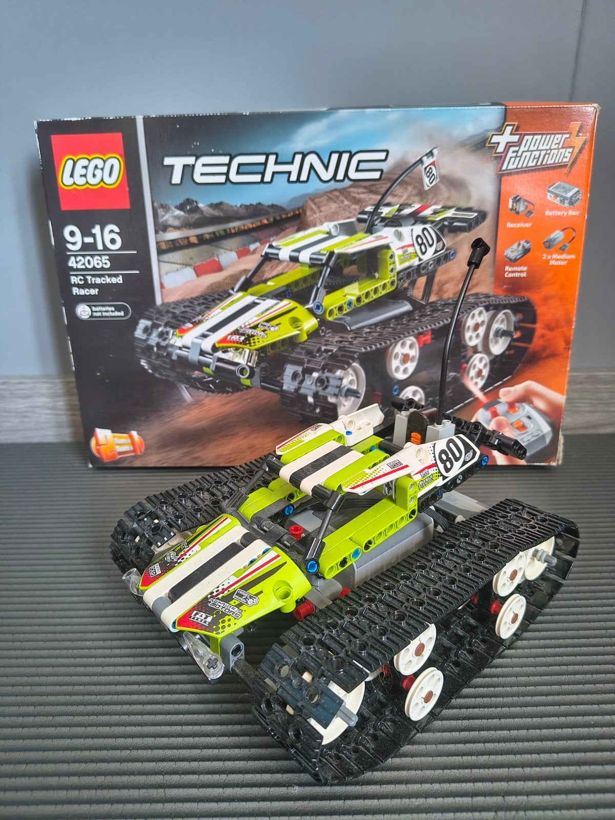 Bestuurbare LEGO Technic RC Rupsvoertuig 42065, Elektro, Gebruikt, Auto offroad, Ophalen of Verzenden
