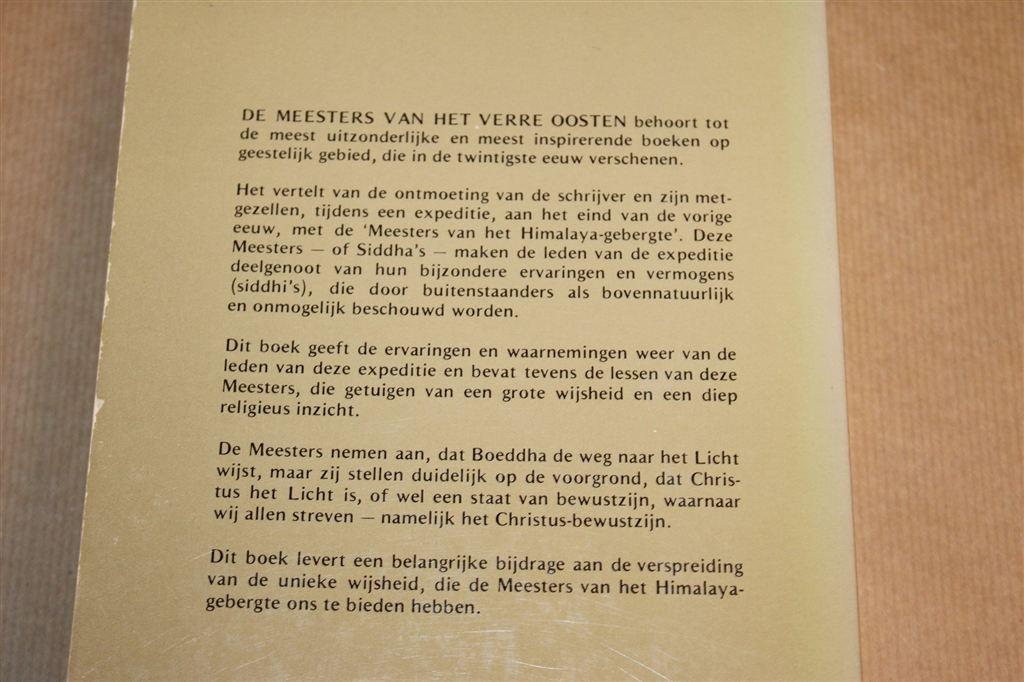 Meesters van het Verre Oosten — Spirituele Wijsheid Balding, Ophalen of Verzenden, Gelezen, Overige onderwerpen, Achtergrond en Informatie