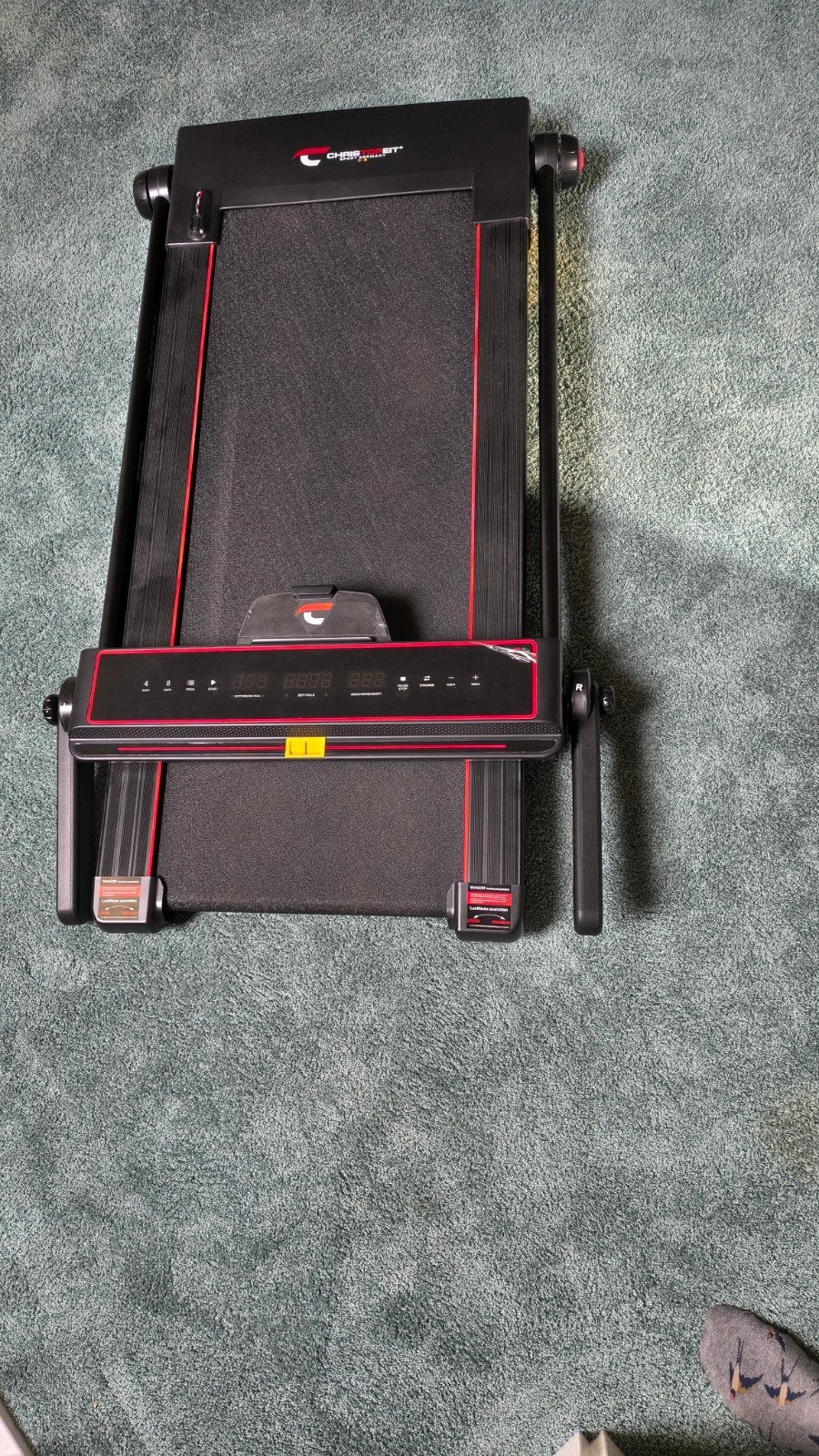 Christopeit Inklapbare Loopband TM 750S - Z.G.A.N., Ophalen, Zo goed als nieuw, Loopband
