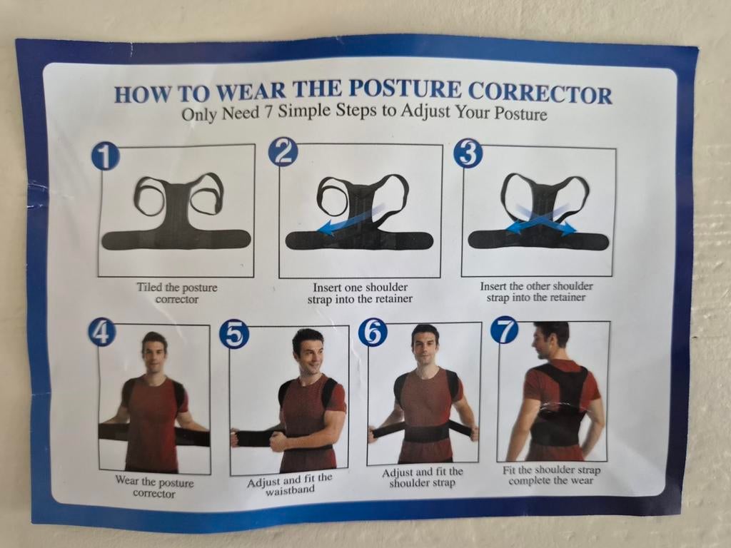 Postuur Corrector - Verbeter je Houding Comfortabel, Verzenden, Nieuw, Lichaamsverzorging