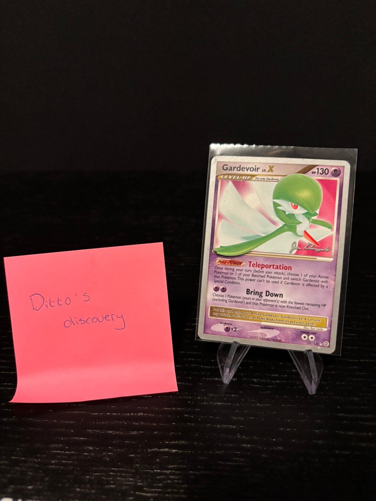 Pokemon - Gardevoir LV.X - WCD08 SW131 - WCD 2008 - LP, Ophalen of Verzenden, Zo goed als nieuw