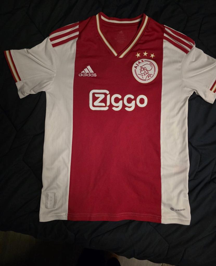 Te koop orginele Ajax shirt, Sport en Fitness, Voetbal, Ophalen of Verzenden, Zo goed als nieuw, Shirt