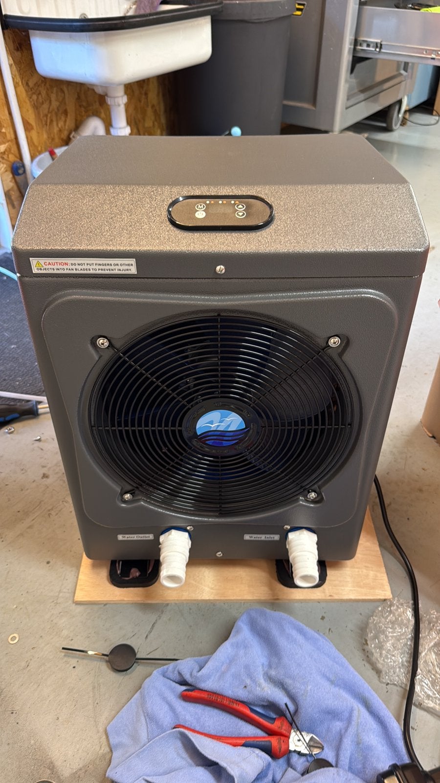 Comfortpool pro warmtepomp 5kw voor zwembad, Ophalen, Zo goed als nieuw