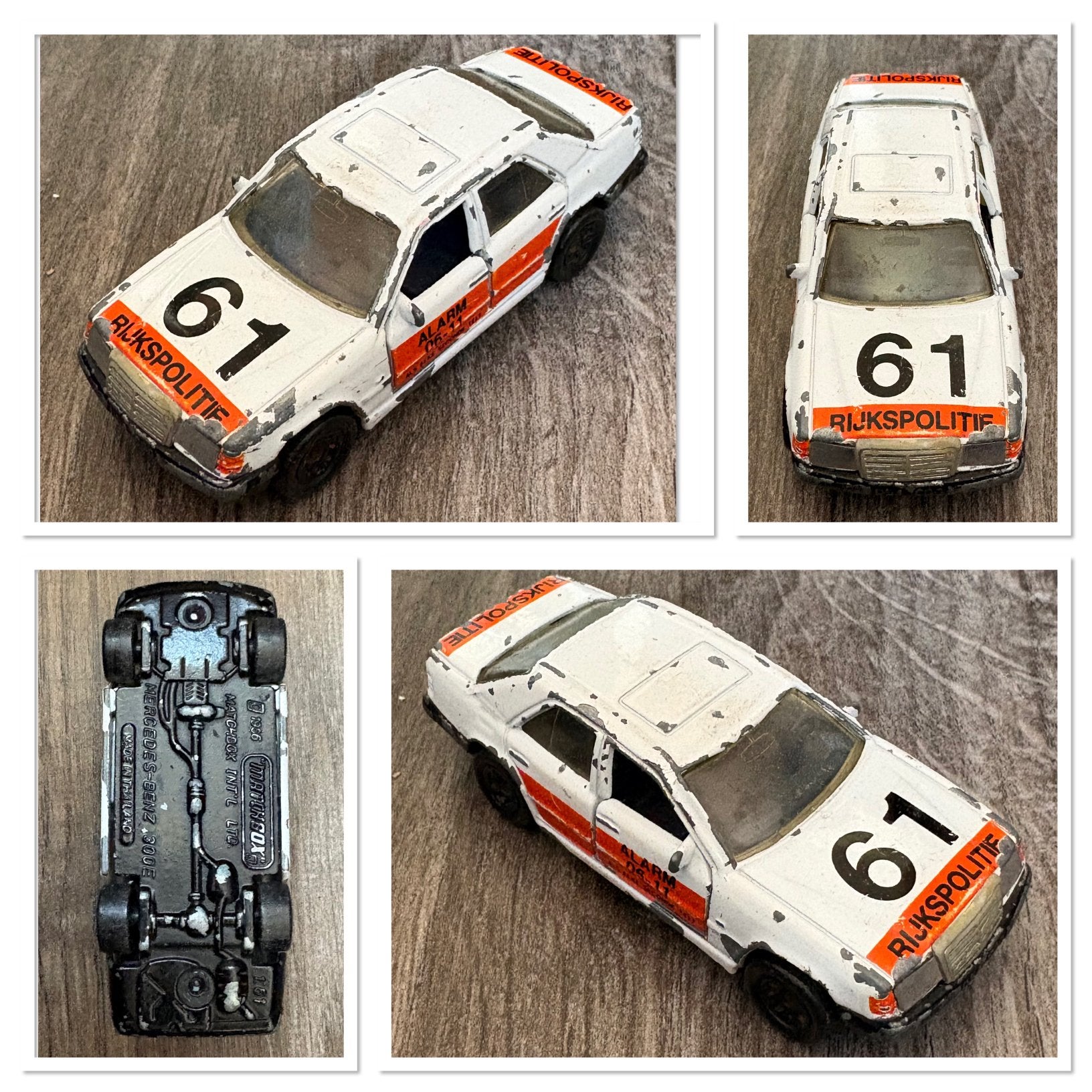 RijksPolitie: Mercedes-Benz 300E (MatchBox), Ophalen of Verzenden