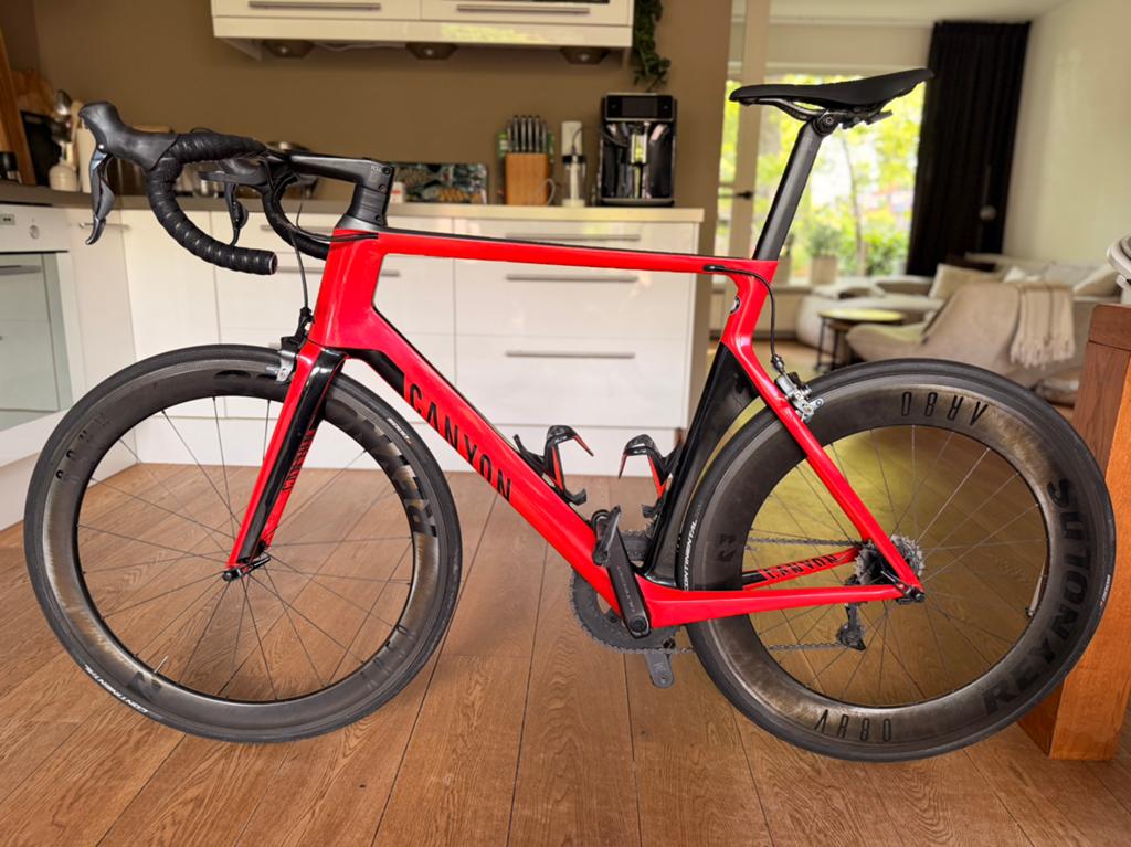 Canyon Aeroad CF SLX 8.0 DI2 XL - 2019 - velgremmen, Fietsen en Brommers, Fietsen | Racefietsen, Carbon, 57 tot 61 cm, Meer dan 20 versnellingen