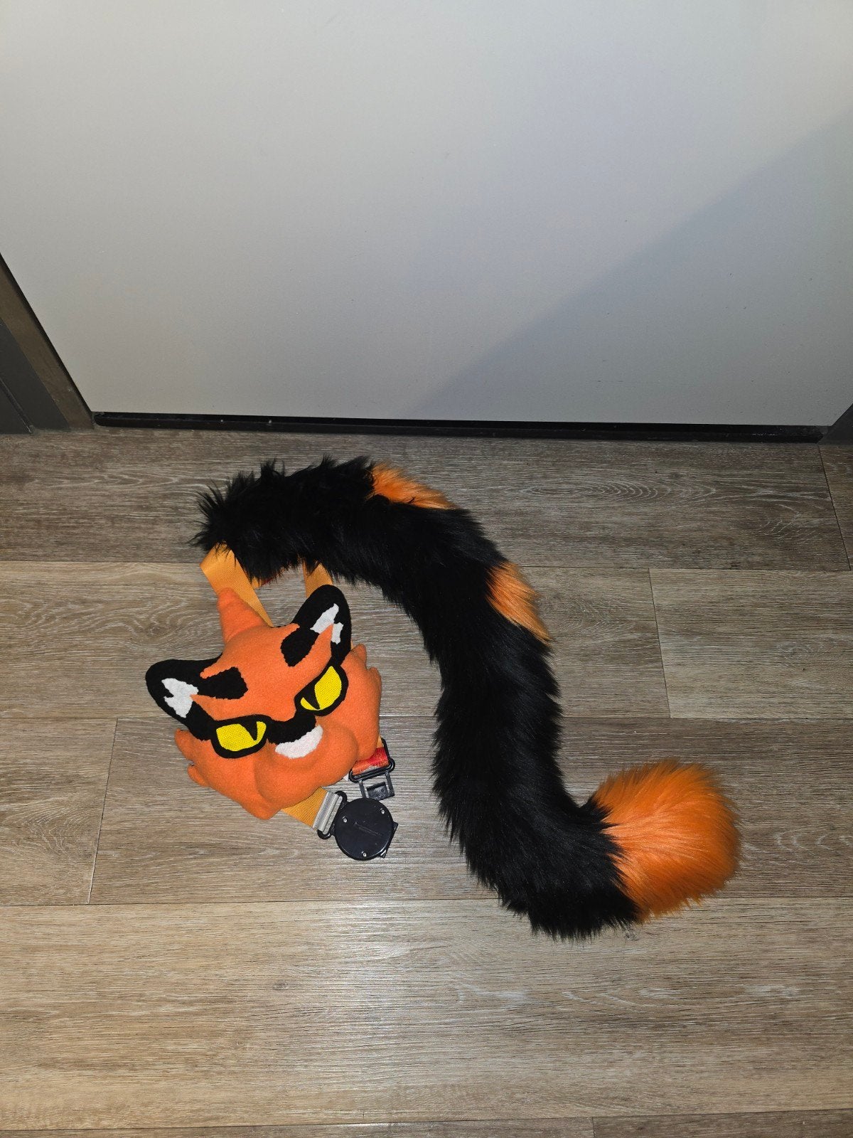 Fursuit Cosplay Mask + Tail Torracat Premade, Hobby en Vrije tijd, Kostuums, Theaterbenodigdheden en LARP, Ophalen of Verzenden