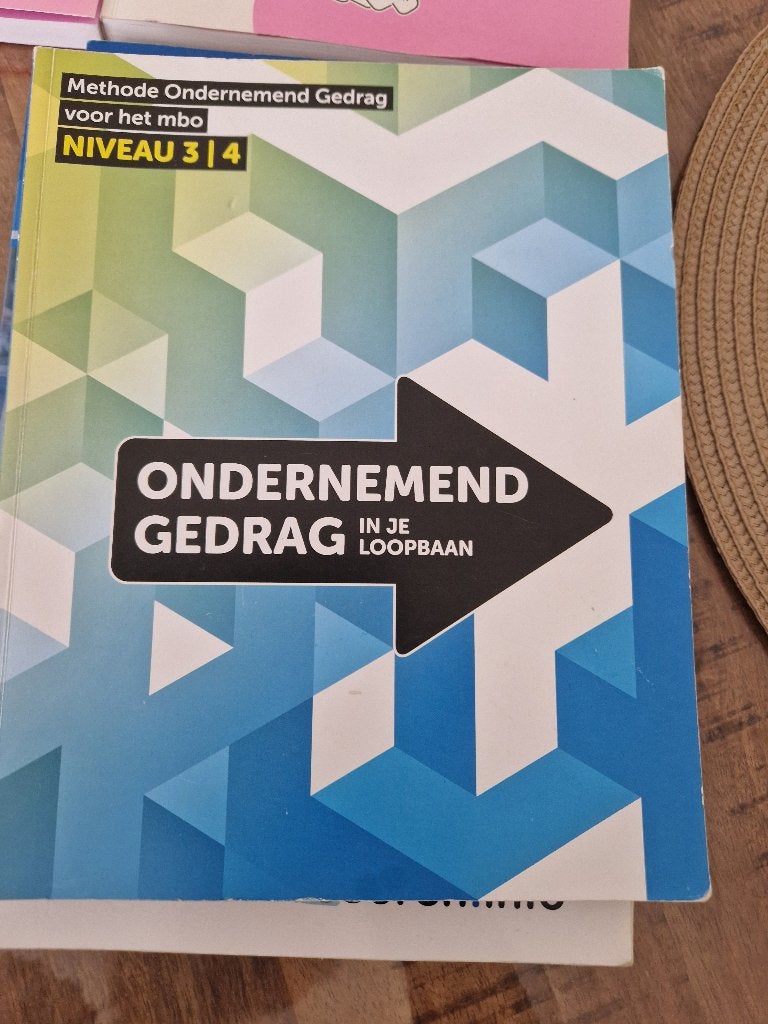 Mbo boeken niveau 3/4, Diverse auteurs, Ophalen of Verzenden, Zo goed als nieuw, MBO