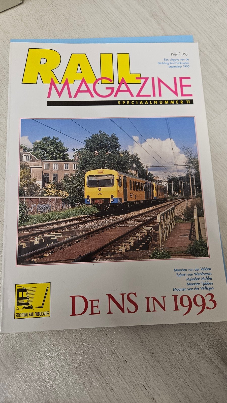 Rail Magazine Speciaalnummer 11: De NS in 1993, Ophalen of Verzenden, Overige typen