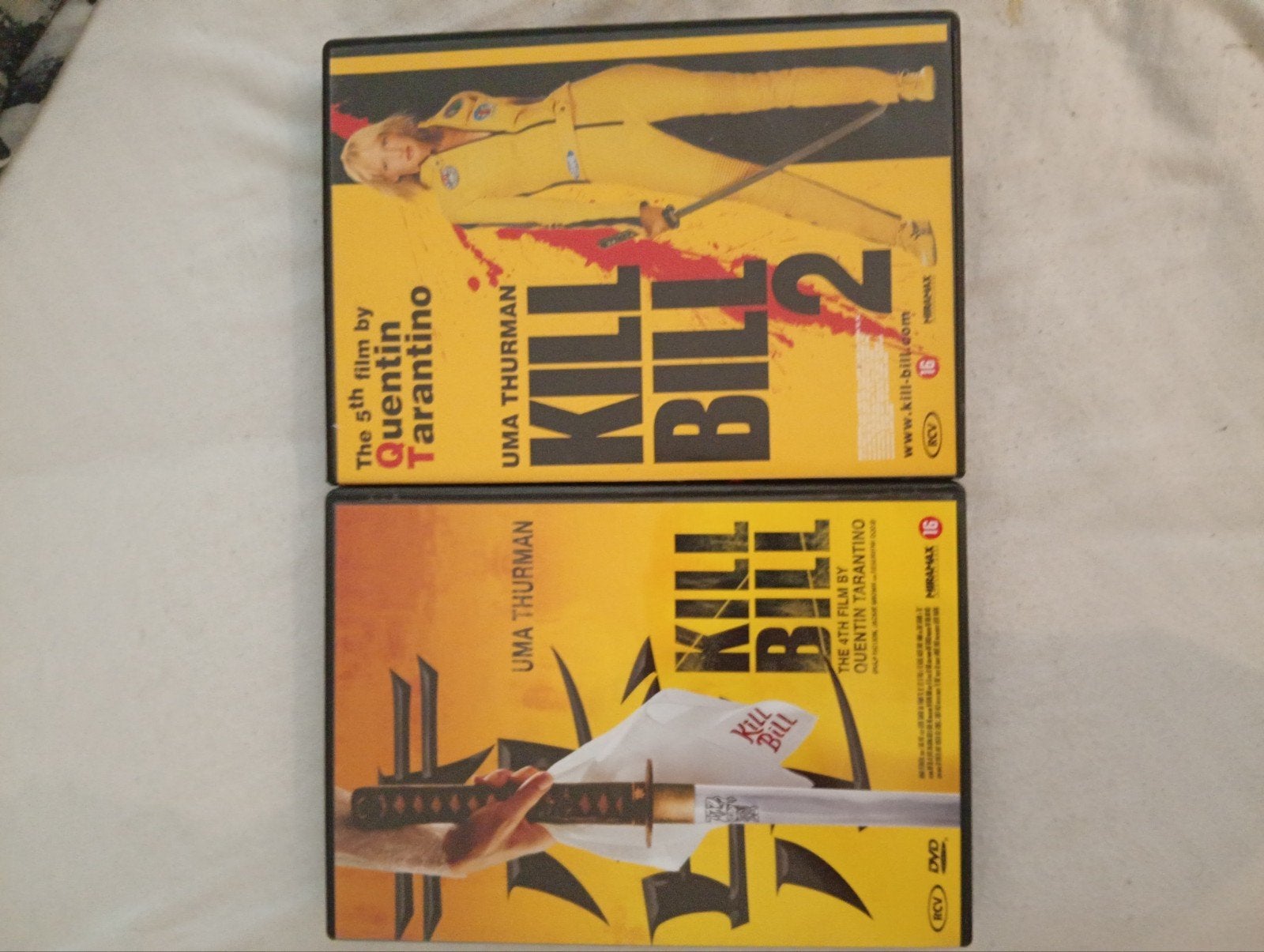 Kill Bill Deel 1 & 2 DVD Boxset - Quentin Tarantino, Ophalen, Engels, Vanaf 16 jaar, Nederlands