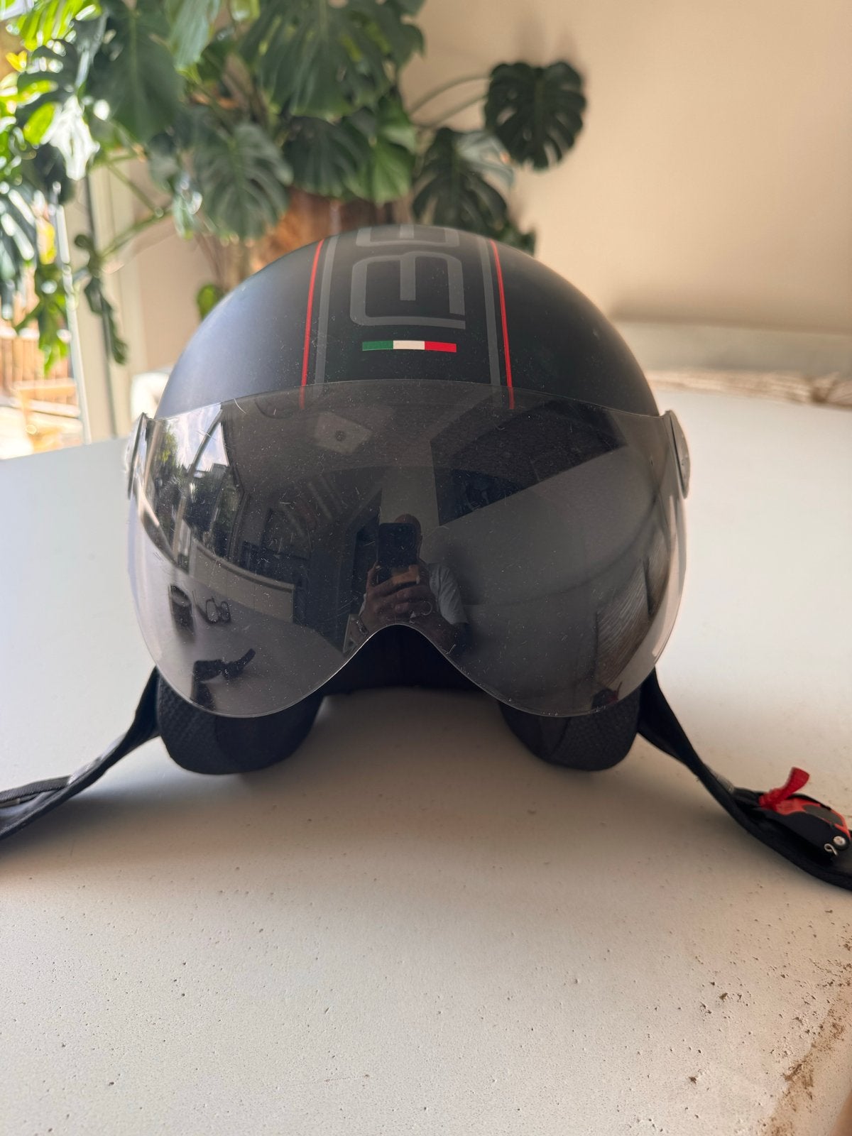 Beon Scooter Helm - Maat S - Mat Zwart, Ophalen of Verzenden, Gebruikt, Small