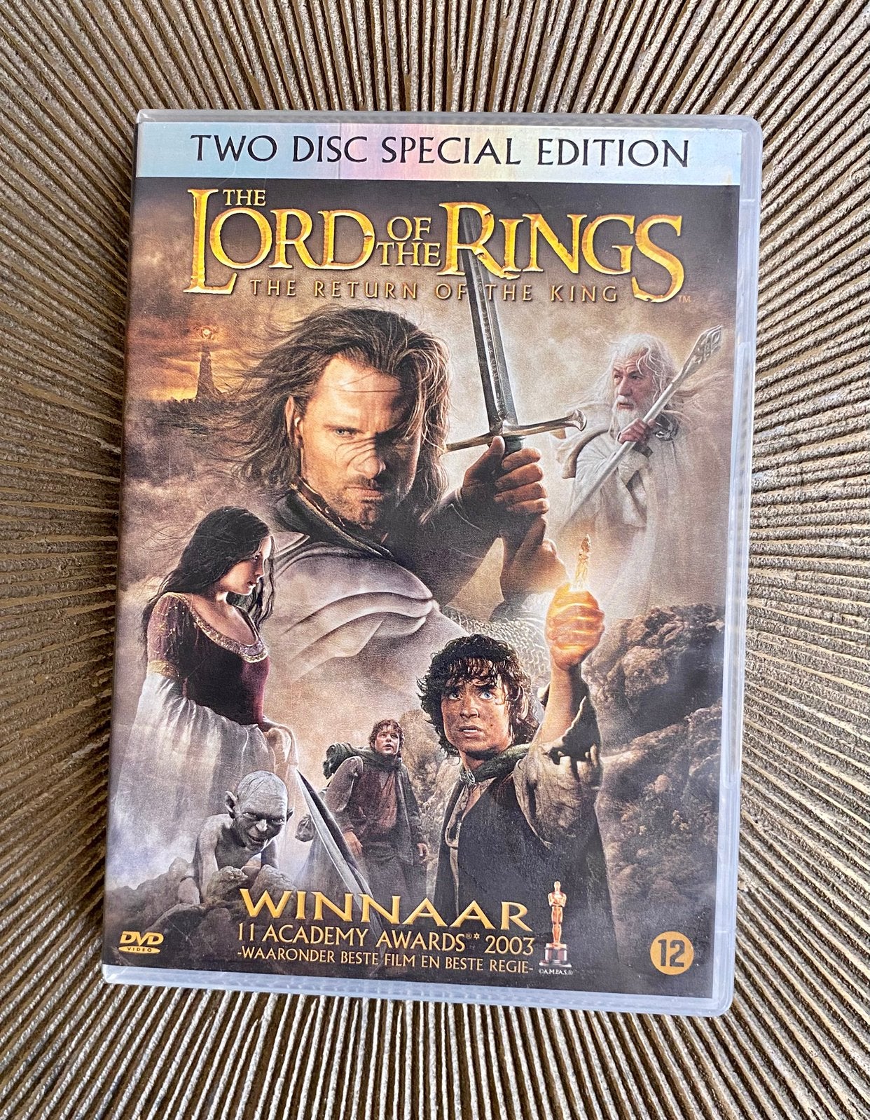 Dvd Lord of the Rings The return of the King, Vanaf 12 jaar, Ophalen of Verzenden, Zo goed als nieuw