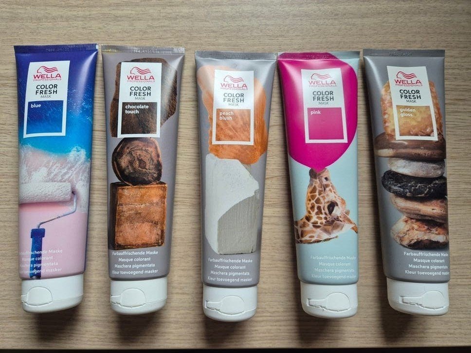 Wella Color Fresh Maskers (5 stuks) - Over datum, ongeopend, Ophalen