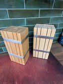 Messenblokken. Houten messenblokken., Hout, IKEA, Ophalen, Beige