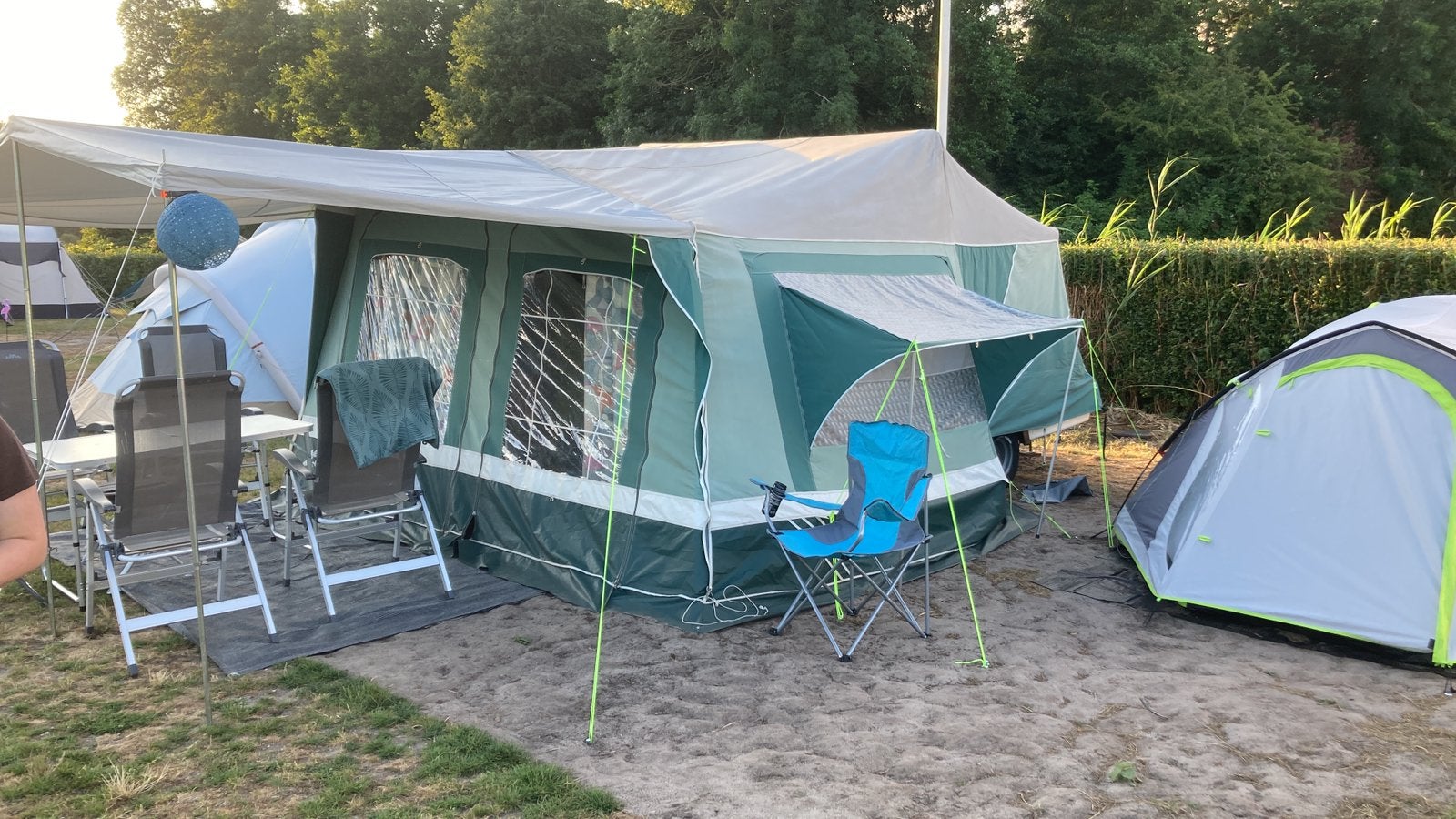 Camplet royal, Caravans en Kamperen, Ophalen, Gebruikt, Tot en met 4