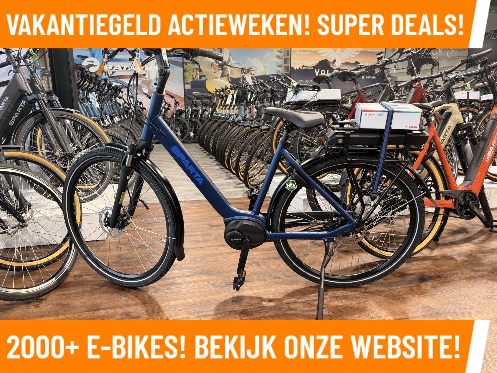 Sparta A Lane Fit MEGA DEALS Bosch Motor MAGAZIJN OPRUIMING, Gebruikt, Sparta