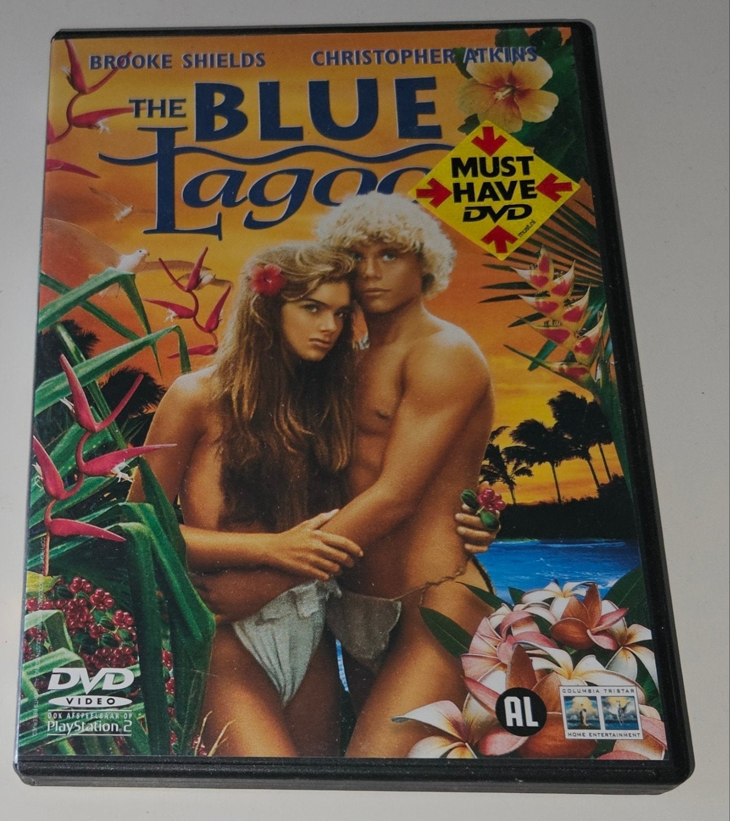 The Blue Lagoon DVD - Romantisch avontuur op een eiland, Gebruikt, Spaans, Vanaf 12 jaar, Inclusief doosje
