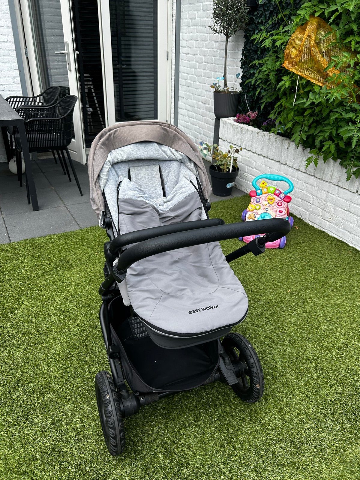 Easywalker harvey 2 Kinderwagen 2-in-1 met regenhoes, Gebruikt, Combiwagen, Met reiswieg, Ophalen