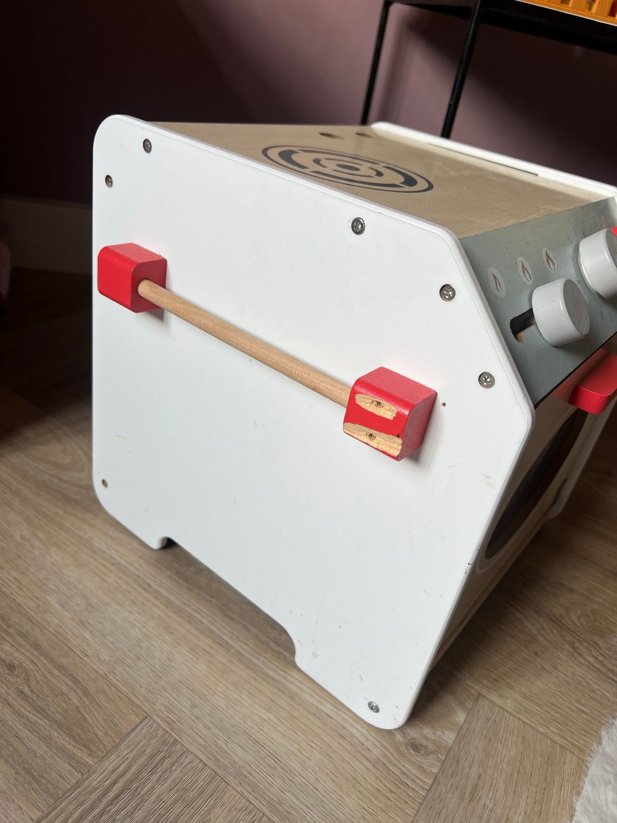 Houten speelkeuken met oven en kookplaat, Ophalen of Verzenden, Gebruikt, Ontdekken