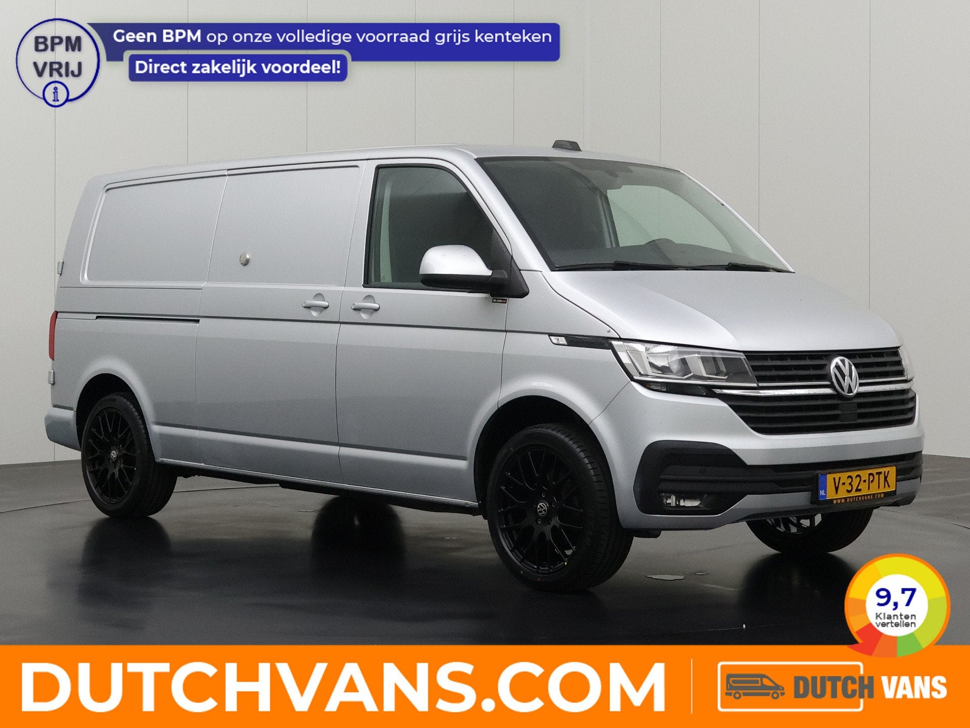 Volkswagen Transporter 2.0TDi 150PK DSG Automaat Lang Busine, Dealer onderhouden, Stof, Gebruikt, 4 cilinders