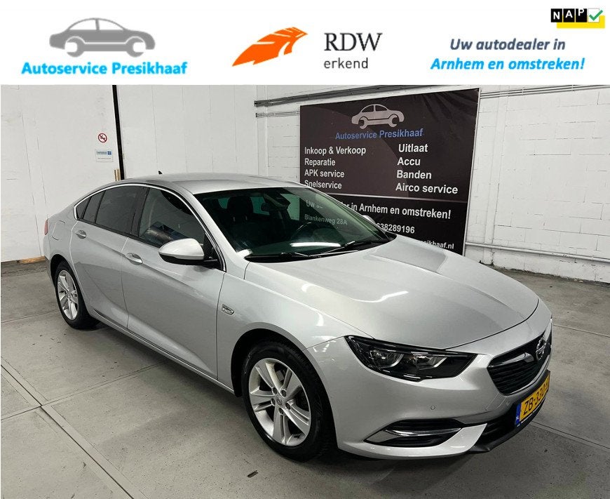 Opel Insignia Grand Sport 1.5 Turbo Edition XENON / CAMERA, Voorwielaandrijving, Gebruikt, 4 cilinders, 700 kg