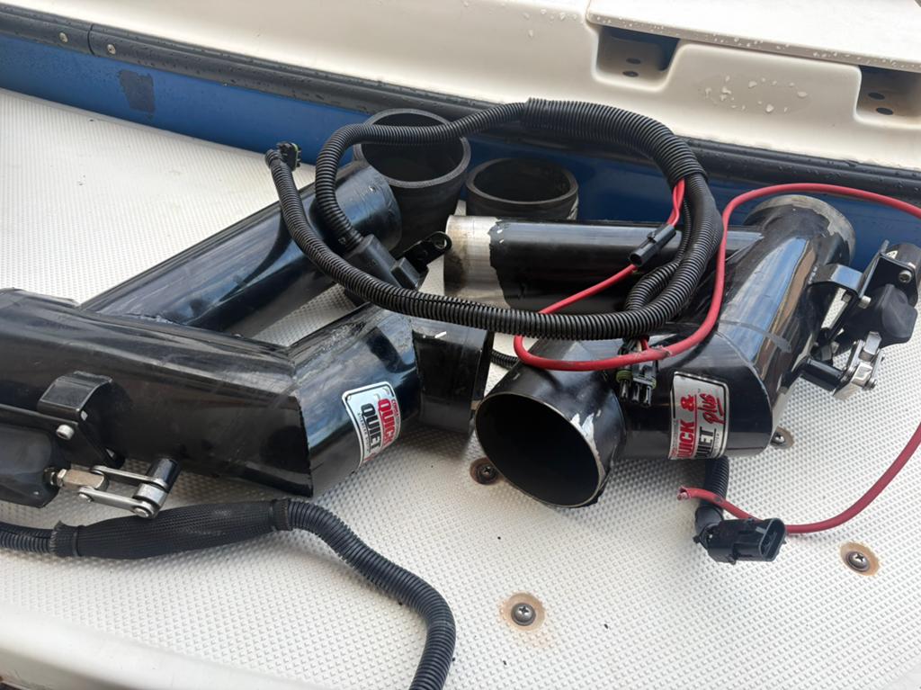 Open uitlaat corsa performance mercuiser volvo v6 v8, Ophalen of Verzenden, Motor en Techniek