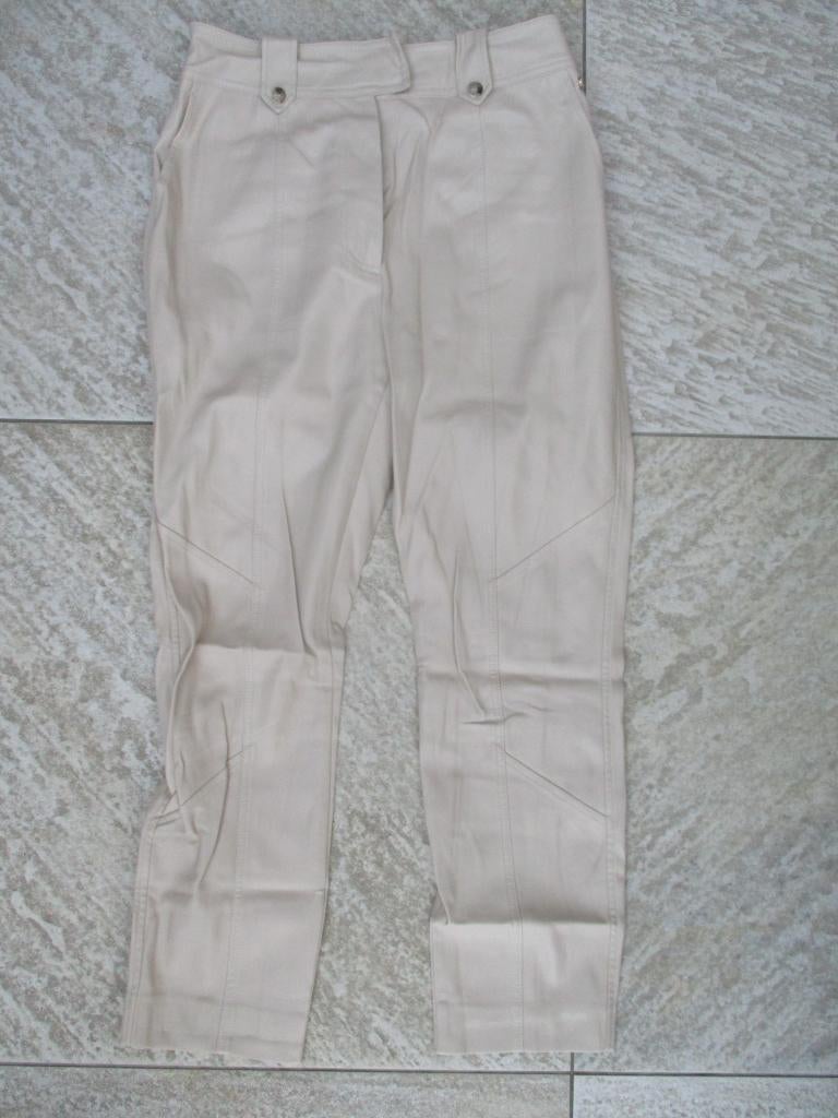 Josh V lange broek ecru nepleer maat M, Maat 38/40 (M), Beige, Ophalen of Verzenden, Zo goed als nieuw